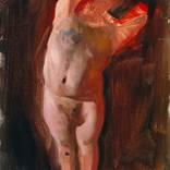 Study nude by Benjamin Björklund