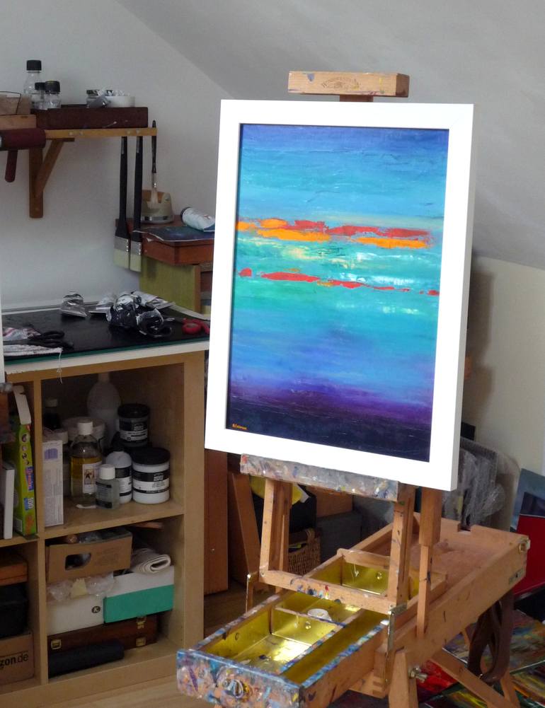 Original Abstract Painting by Rebecca Coleman