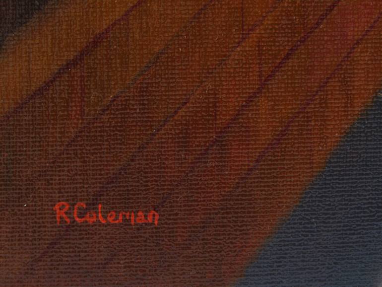 Original Figurative Cities Painting by Rebecca Coleman