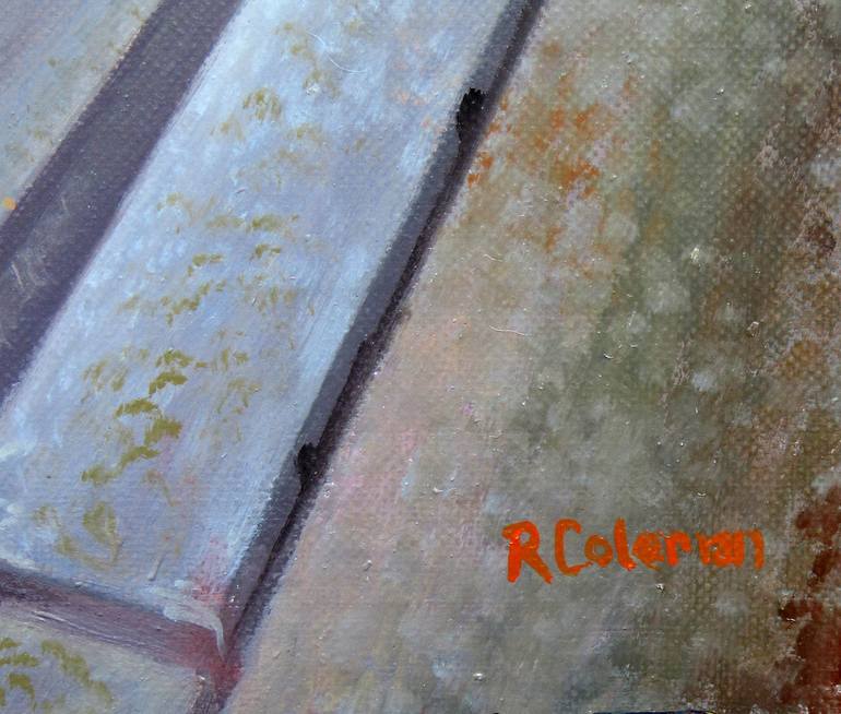 Original Figurative Cities Painting by Rebecca Coleman