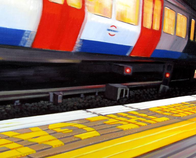 Original Figurative Cities Painting by Rebecca Coleman