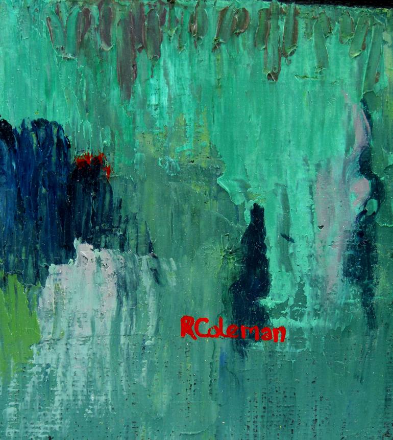 Original Figurative Architecture Painting by Rebecca Coleman