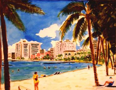 Print of Illustration Beach Paintings by Ron LaRue