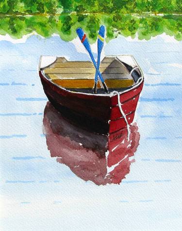 Print of Illustration Boat Paintings by Ron LaRue