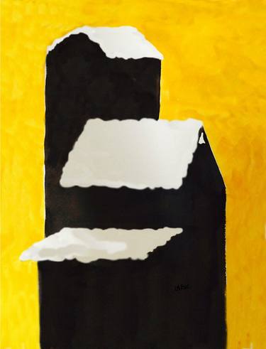 Original Expressionism Architecture Paintings by Ron LaRue
