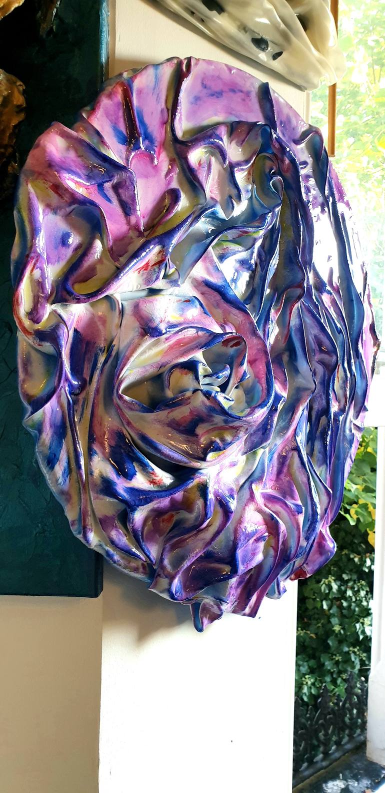 Original Abstract Expressionism Nature Painting by Alberto Petrivelli