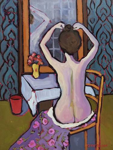 Original Contemporary Nude Paintings by Catherine J Martzloff