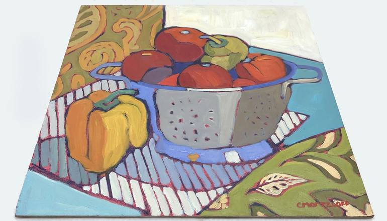 Original Contemporary Kitchen Painting by Catherine J Martzloff