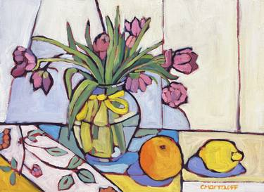 Print of Expressionism Still Life Paintings by Catherine J Martzloff