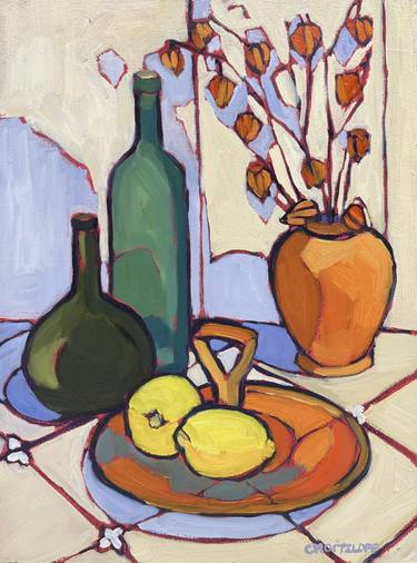 Print of Expressionism Still Life Paintings by Catherine J Martzloff