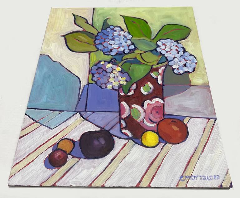 Original Floral Painting by Catherine J Martzloff