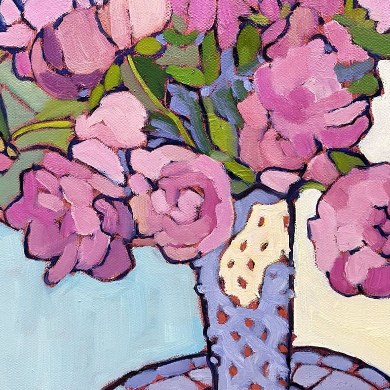 Original Floral Painting by Catherine J Martzloff