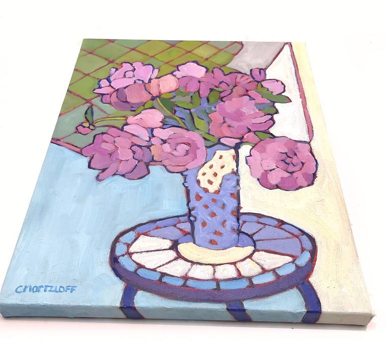 Original Floral Painting by Catherine J Martzloff