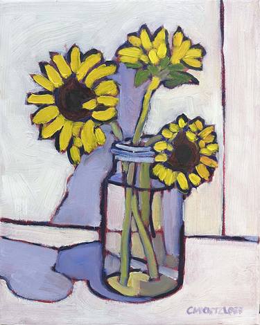 "Three Sunflowers" thumb