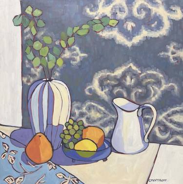 Print of Expressionism Still Life Paintings by Catherine J Martzloff