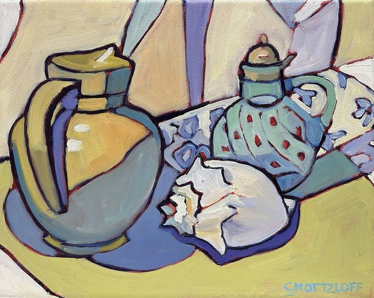 Print of Contemporary Beach Paintings by Catherine J Martzloff