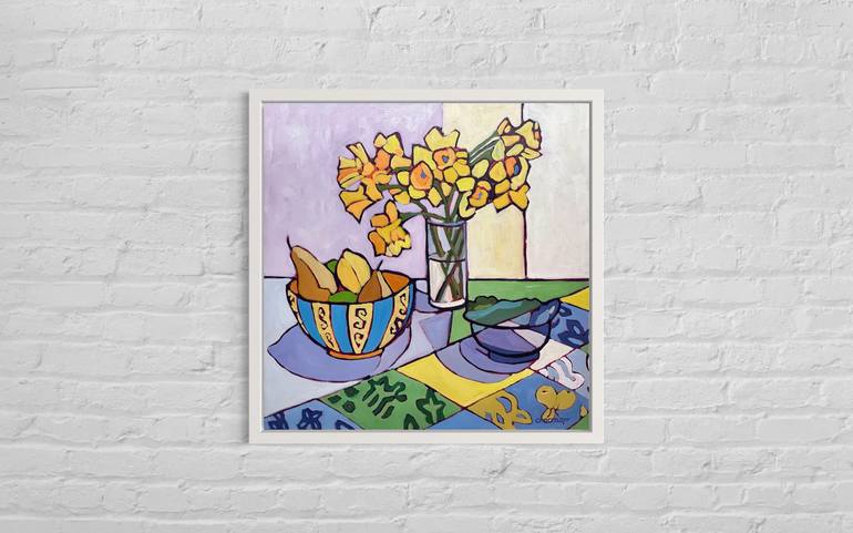 Original Floral Painting by Catherine J Martzloff