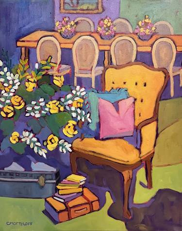 Print of Contemporary Home Paintings by Catherine J Martzloff