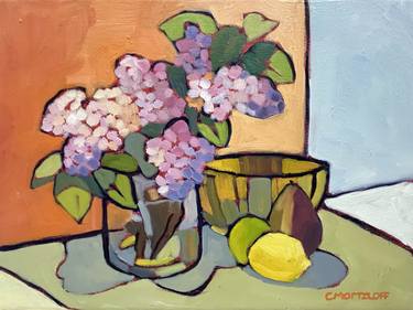 Print of Color Field Painting Still Life Paintings by Catherine J Martzloff