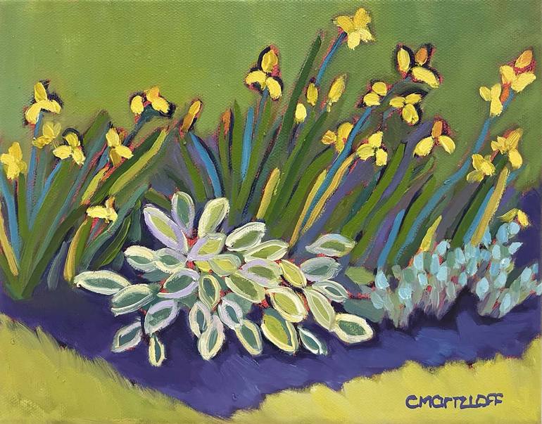Print of Contemporary Garden Paintings by Catherine J Martzloff