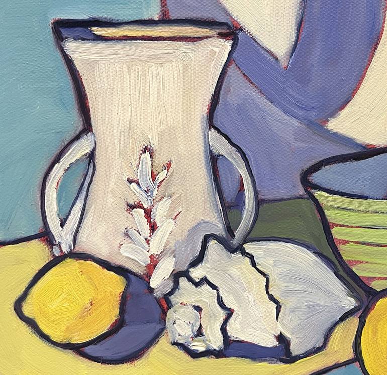 Original Art Deco Still Life Painting by Catherine J Martzloff