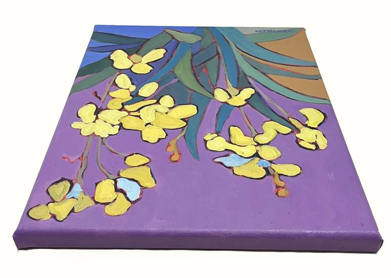 Original Contemporary Floral Painting by Catherine J Martzloff