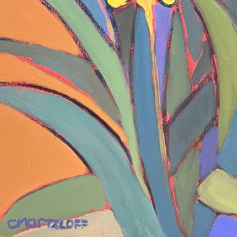 Original Contemporary Floral Painting by Catherine J Martzloff