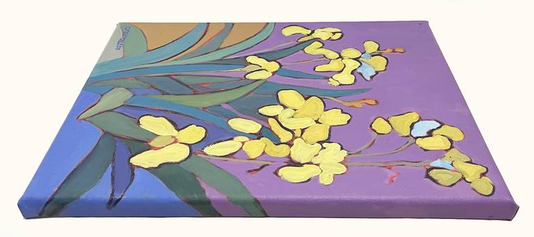 Original Contemporary Floral Painting by Catherine J Martzloff