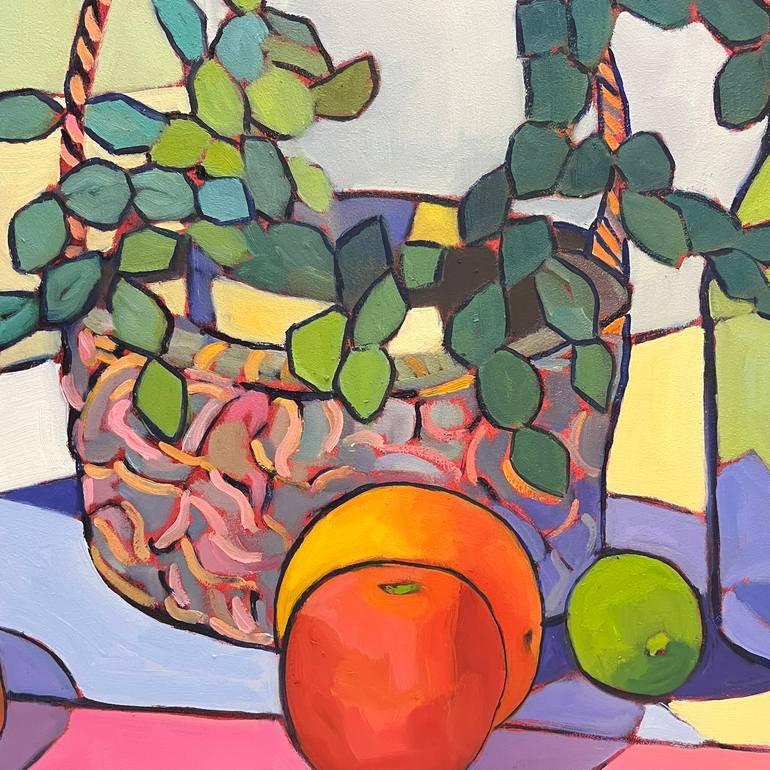 Original Expressionism Still Life Painting by Catherine J Martzloff