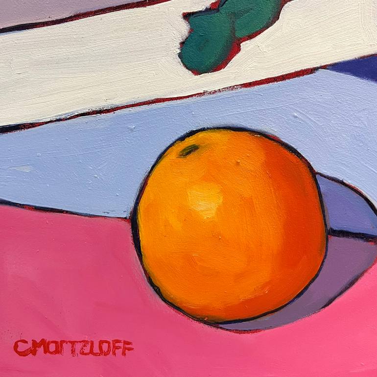 Original Expressionism Still Life Painting by Catherine J Martzloff