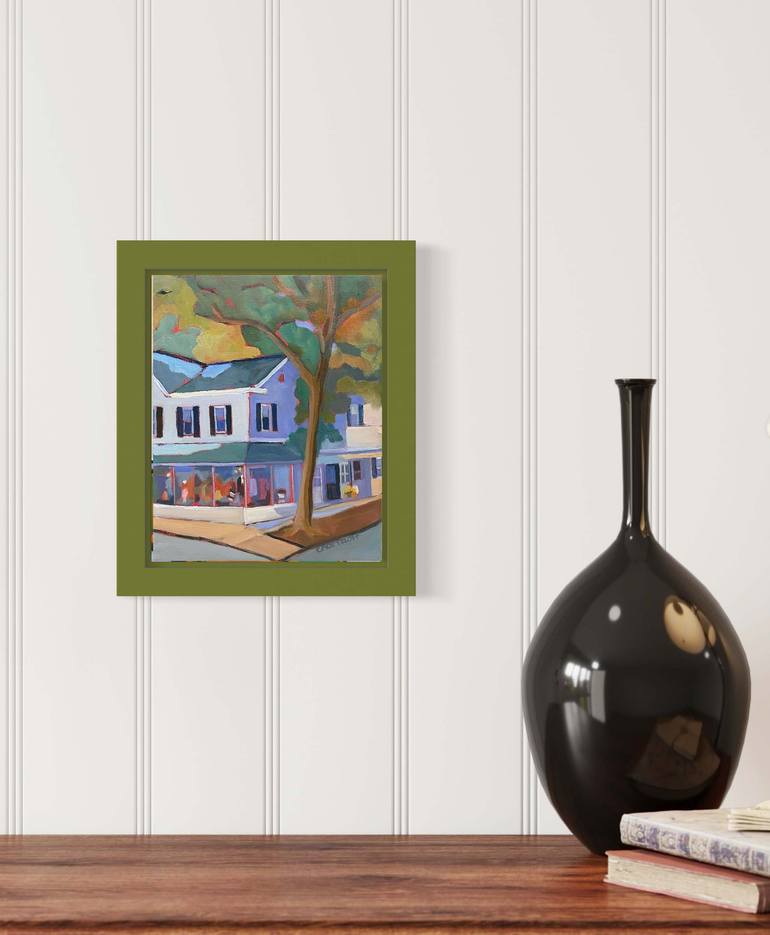 Original Contemporary Architecture Painting by Catherine J Martzloff
