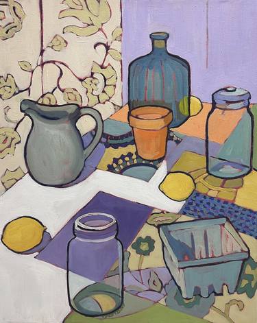 Original Contemporary Still Life Painting by Catherine J Martzloff