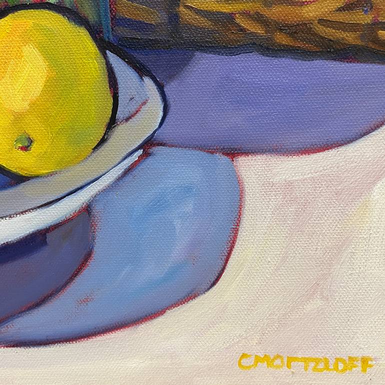 Original Contemporary Floral Painting by Catherine J Martzloff