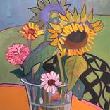 The Way Sunflowers Lean by Catherine J Martzloff