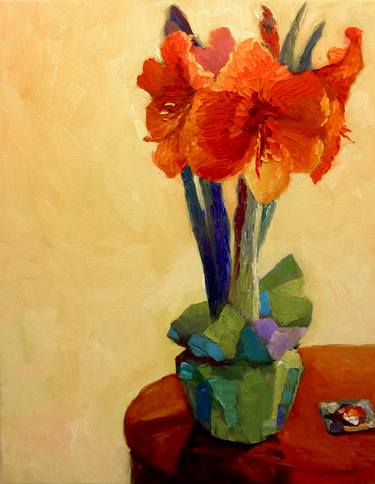 Original Impressionism Floral Paintings by Catherine J Martzloff