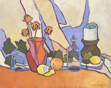 Original Still Life Paintings by Catherine J Martzloff