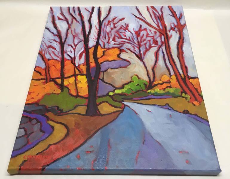 Original Landscape Painting by Catherine J Martzloff