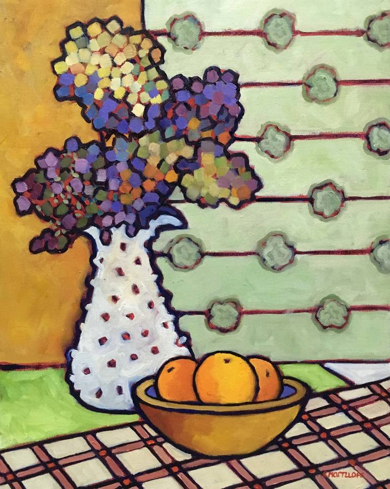 Print of Expressionism Still Life Paintings by Catherine J Martzloff