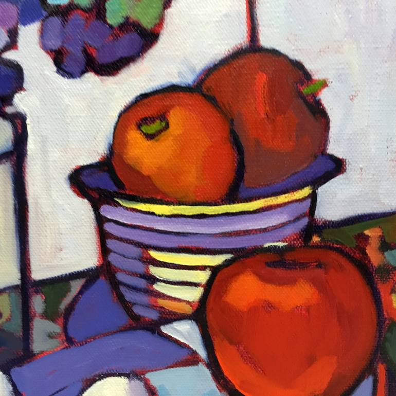 Original Expressionism Still Life Painting by Catherine J Martzloff