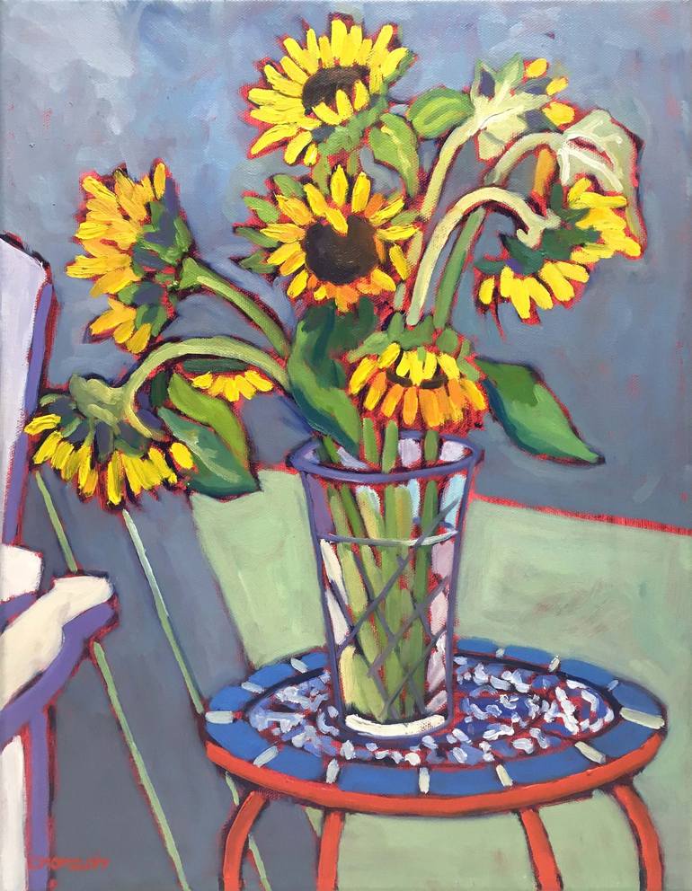 Print of Expressionism Still Life Paintings by Catherine J Martzloff