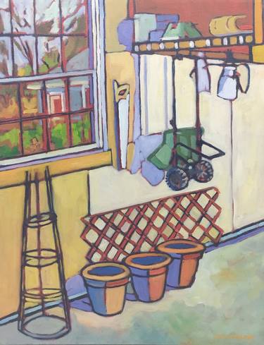 Original Interiors Paintings by Catherine J Martzloff