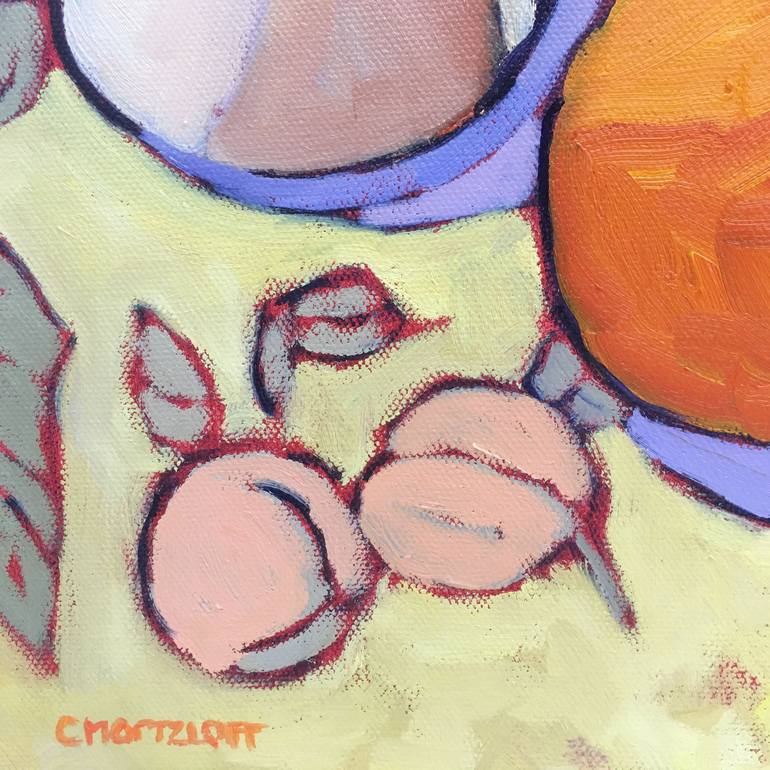 Original Expressionism Still Life Painting by Catherine J Martzloff