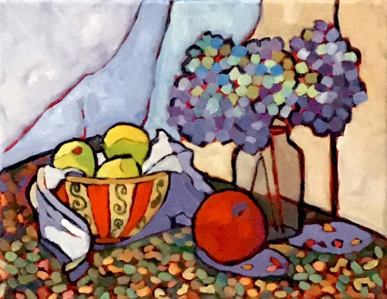 Print of Expressionism Still Life Paintings by Catherine J Martzloff