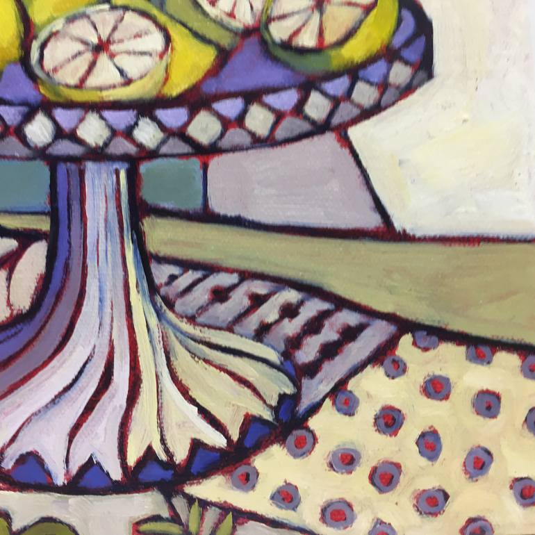 Original Expressionism Still Life Painting by Catherine J Martzloff