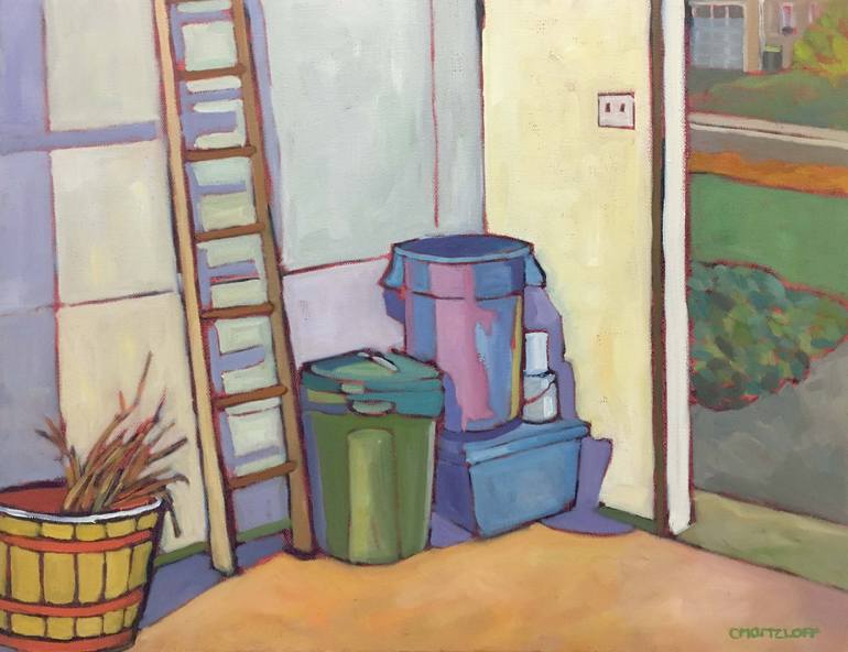 Print of Expressionism Interiors Paintings by Catherine J Martzloff