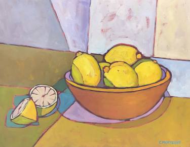 Print of Expressionism Food Paintings by Catherine J Martzloff