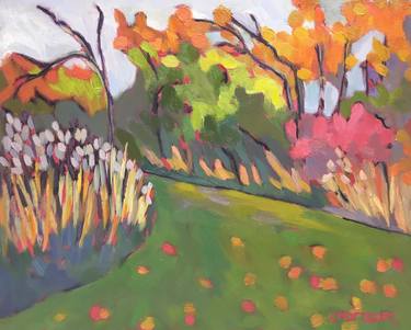 Print of Expressionism Landscape Paintings by Catherine J Martzloff