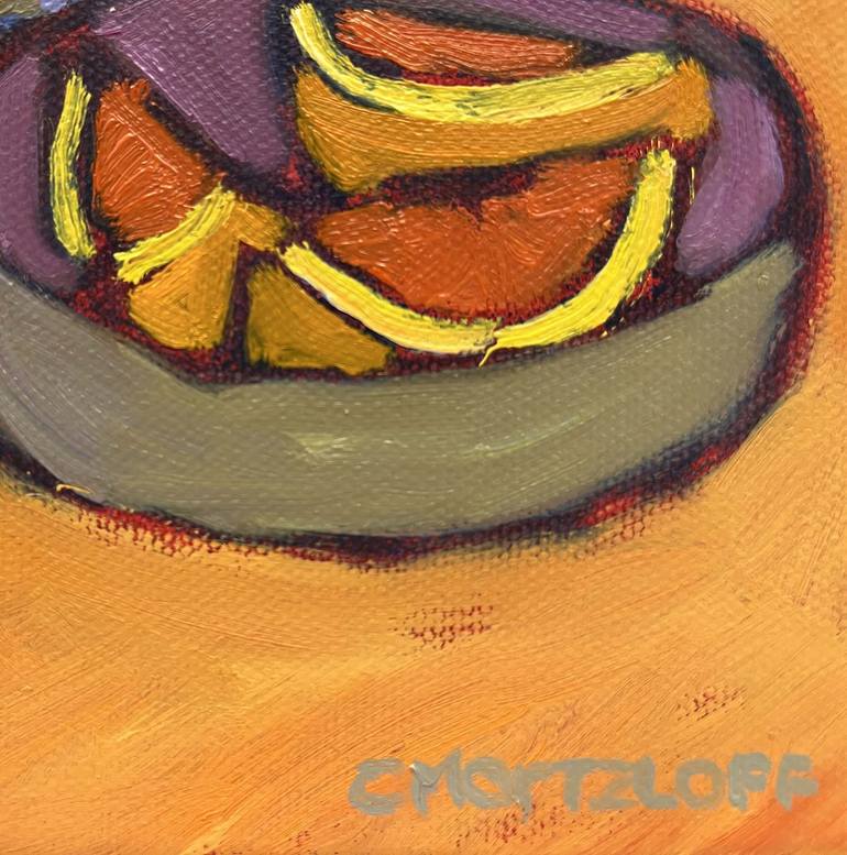 Original Expressionism Food & Drink Painting by Catherine J Martzloff