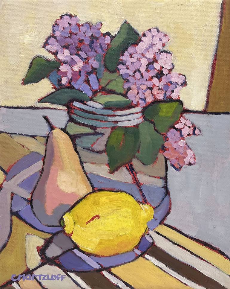 Print of Expressionism Still Life Paintings by Catherine J Martzloff