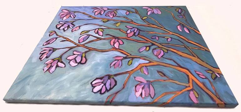 Original Expressionism Nature Painting by Catherine J Martzloff